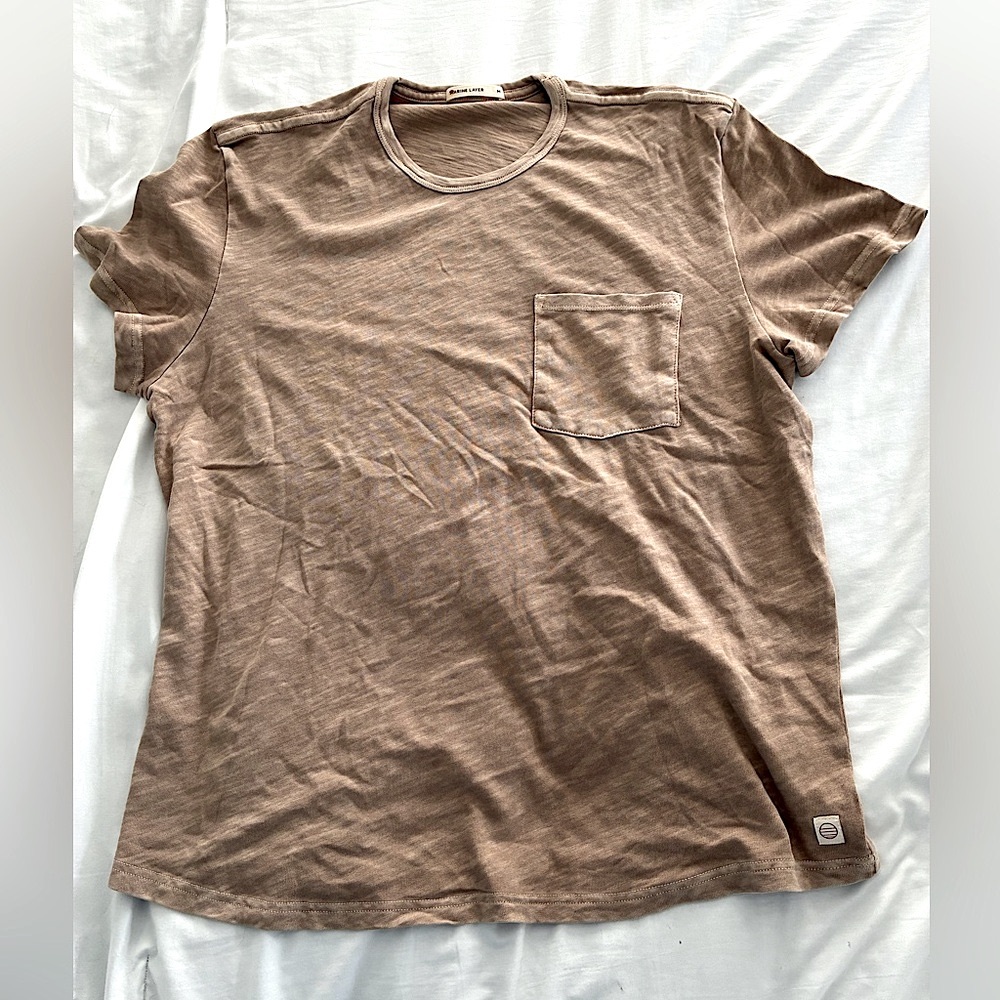 Marine Layer Vintage Heavy Slub Pocket Tee.  Men’s Size M.